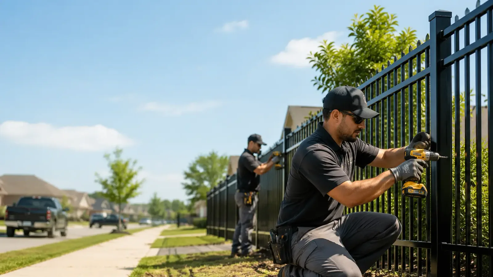 Metal Fence Installation in Madera, PA